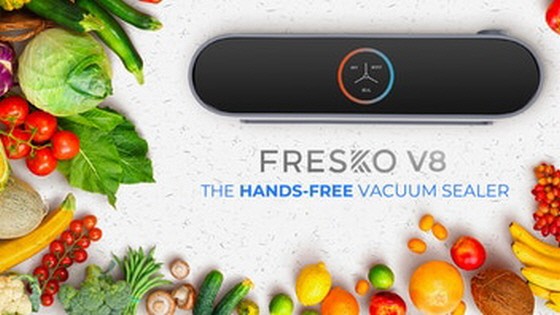 FRESKO V8- Affordable & Hands-Free 5 In 1 Food Vacuum Sealer