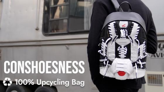 100% Upcycling bags made of eco-friendly recycled leather