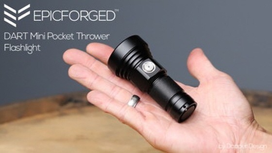 DART Mini Pocket Thrower Flashlight