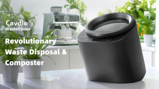 Cavdle WasteCycler-Visual Kitchen Waste Disposal & Composter