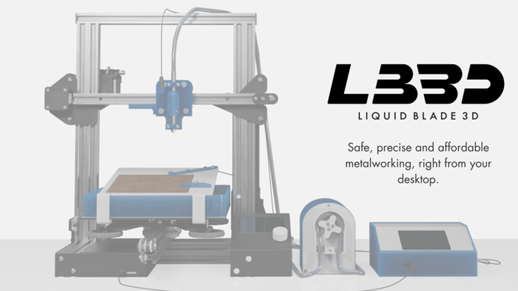 Liquid Blade 3D - Cut and Etch Metal with your 3D Printer