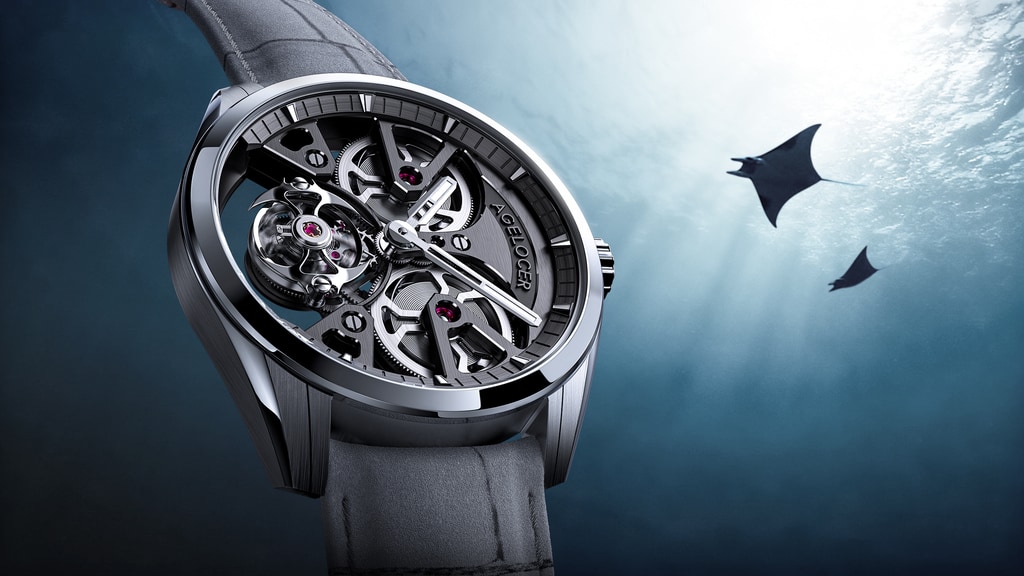 AGELOCER｜Free-sprung Balance Manta Tourbillon Watch