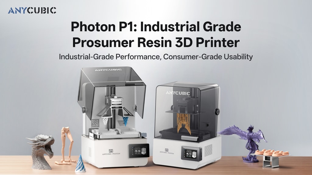 Anycubic P1: Industrial Grade Prosumer Resin 3D Printer