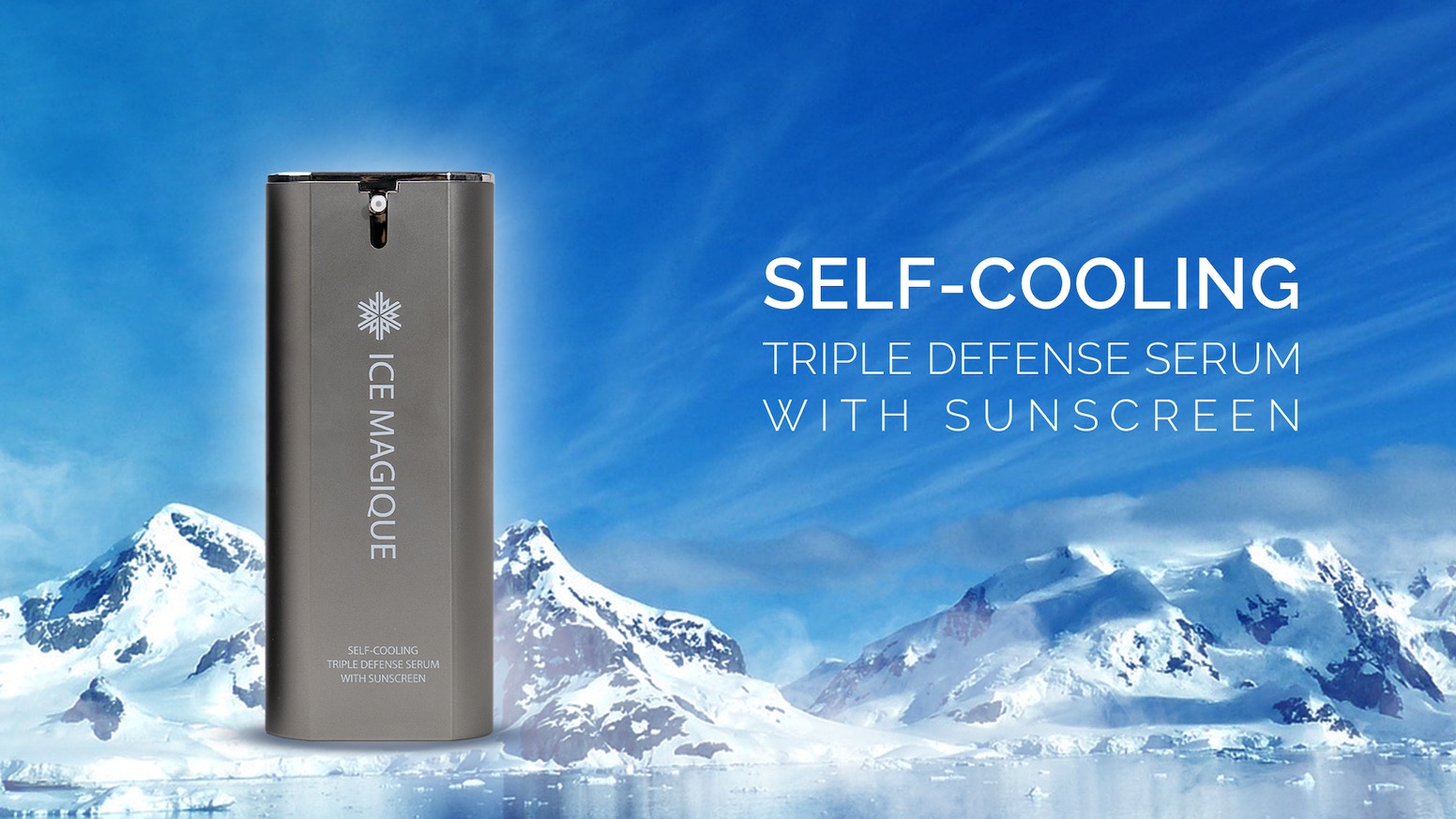 ICE MAGIQUE : Self-Cooling Triple Defense Sunserum