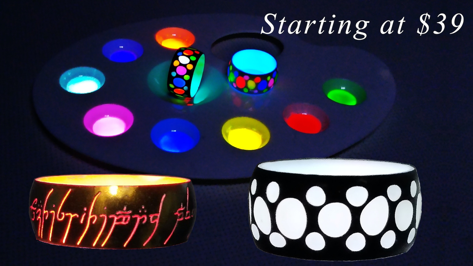 TIASE: New Generation Glow in the Dark Rings