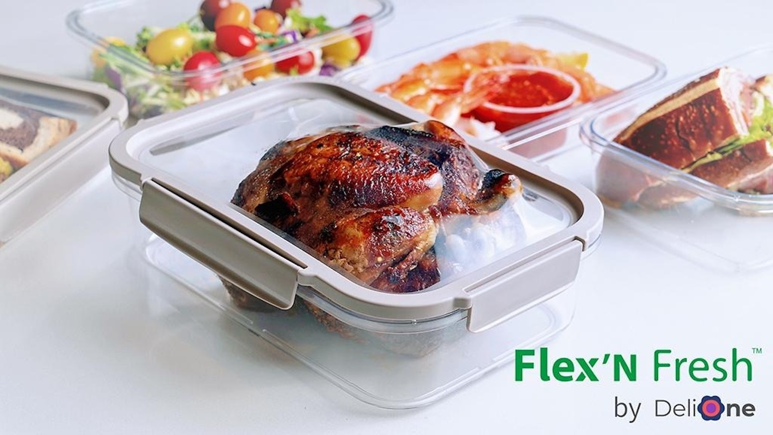 DeliOne Flex'n Fresh Container | Reusable & Food Grade