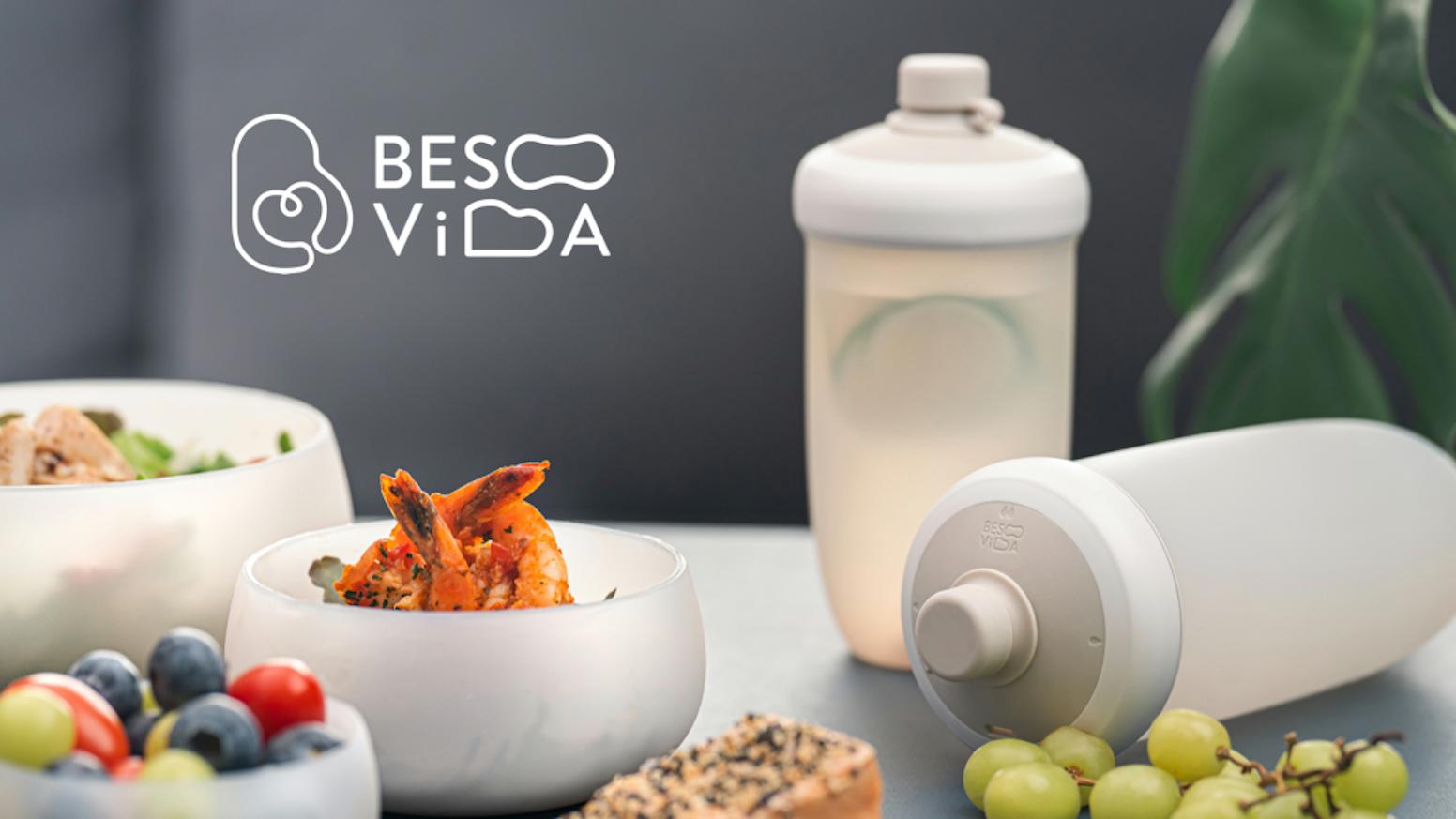 BesoVida Translucent Edition | Food-Grade Silicone Utensil