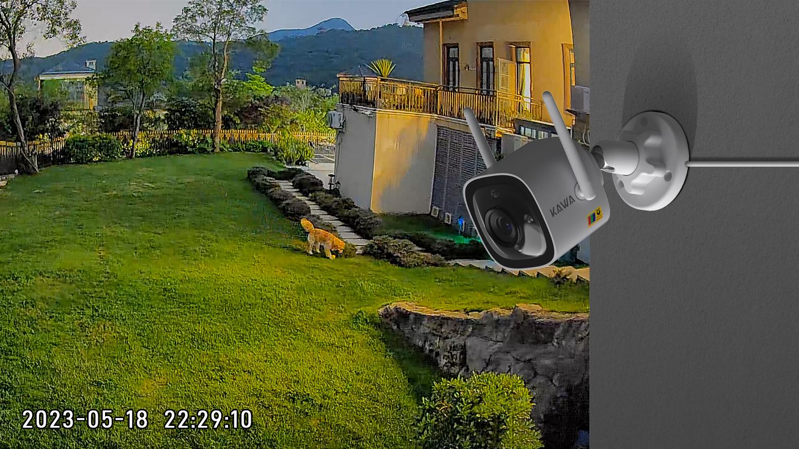 KAWA T6/T6 pro Security Camera: Turn Night Into Day