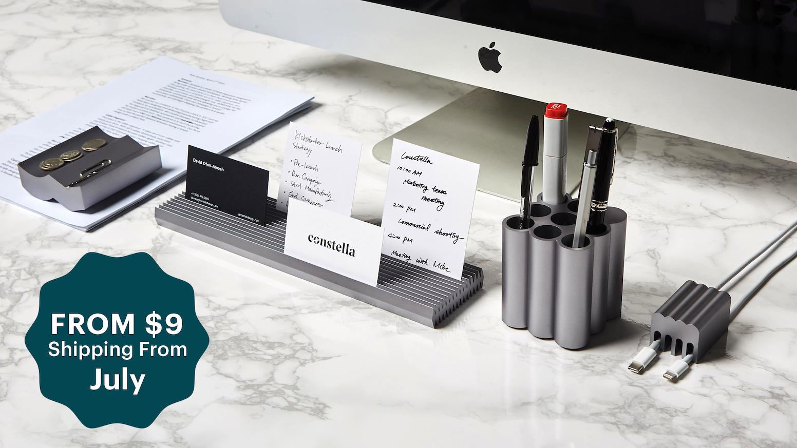 DESKAPE | Minimalist Desk Organizers - Neat Modern Design