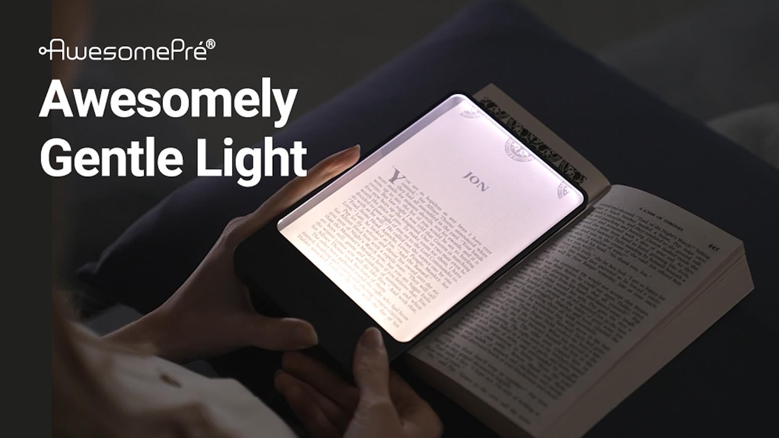 Premium Book Light Frame Optimized for Private Reading