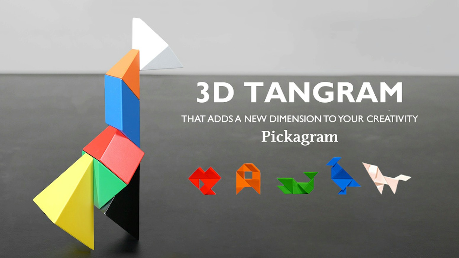 The 3D Tangram that Adds a New Dimension to Your Creativity