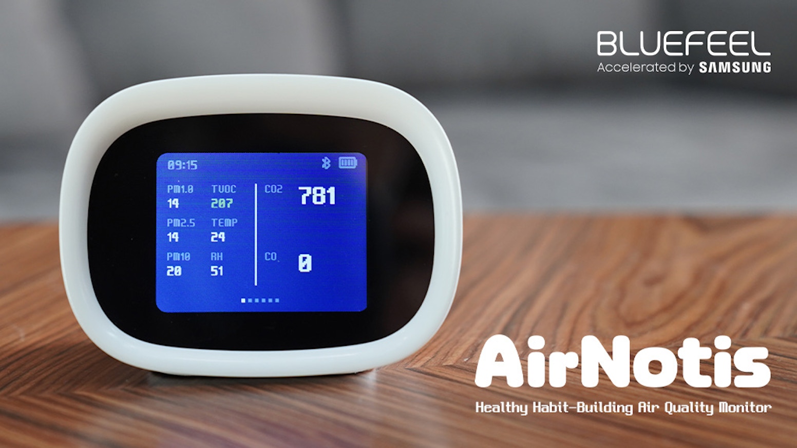 AirNotis: Healthy Habit-Build Air Quality Monitor