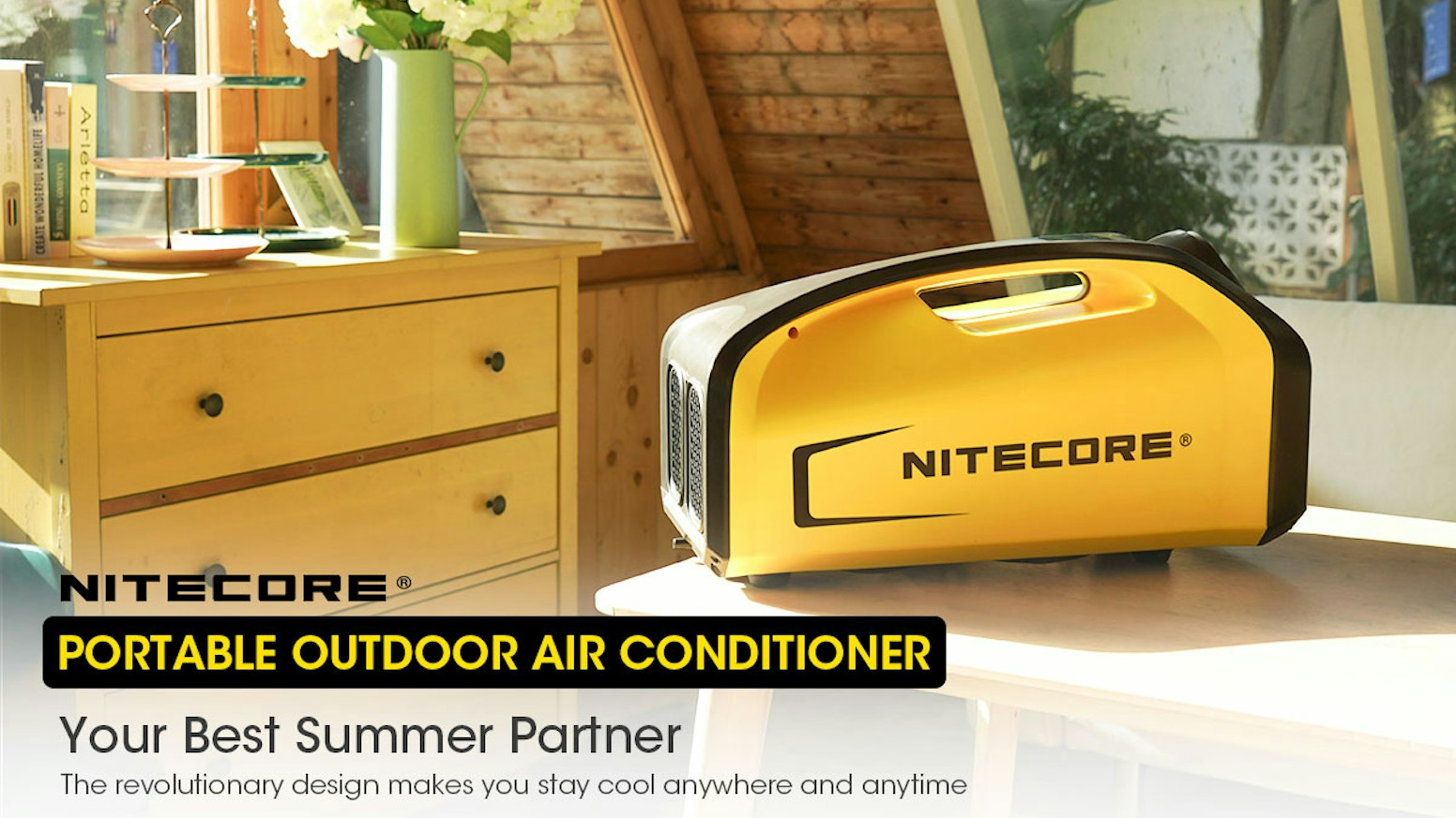 Nitecore Portable Air Conditioner, Your Best Summer Partner