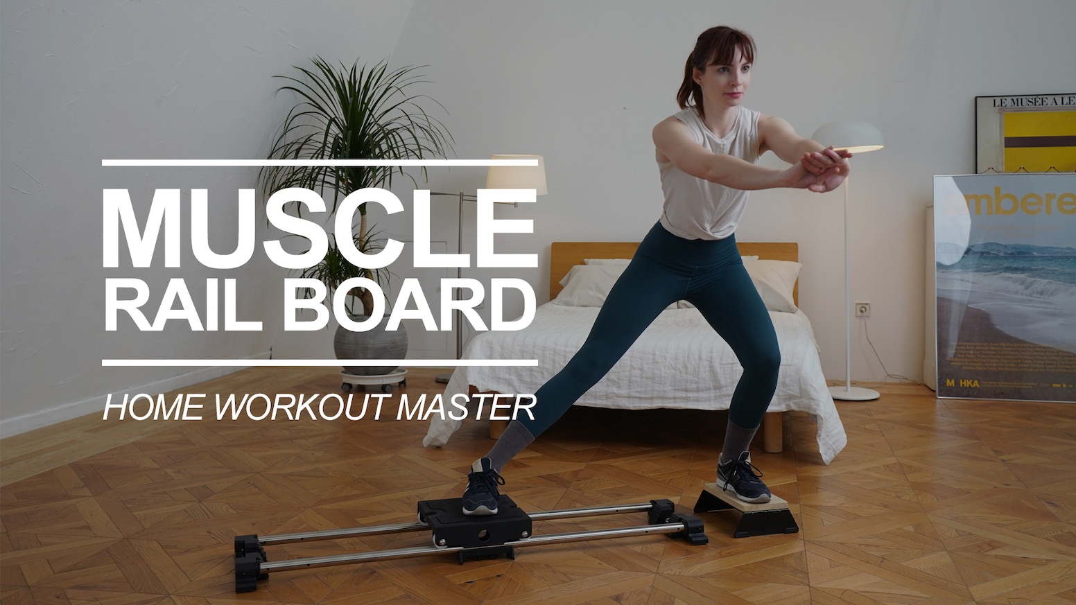 Muscle Rail Board: A Portable All-in-One Home Gym