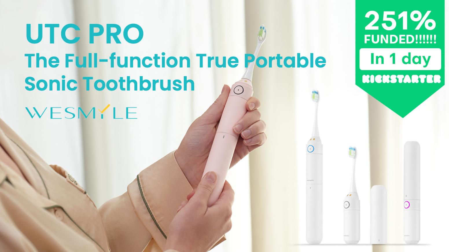 UTC Pro: The Full-function True Portable Electric Toothbrush