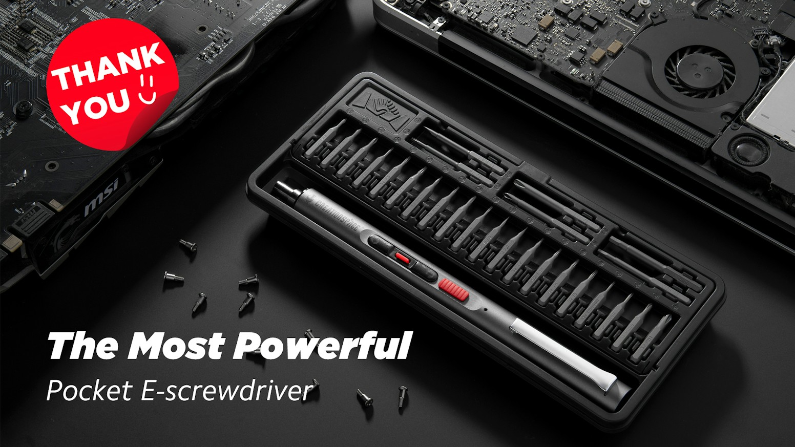 CreationSpace Pro, the Most Powerful Pocket E-screwdriver