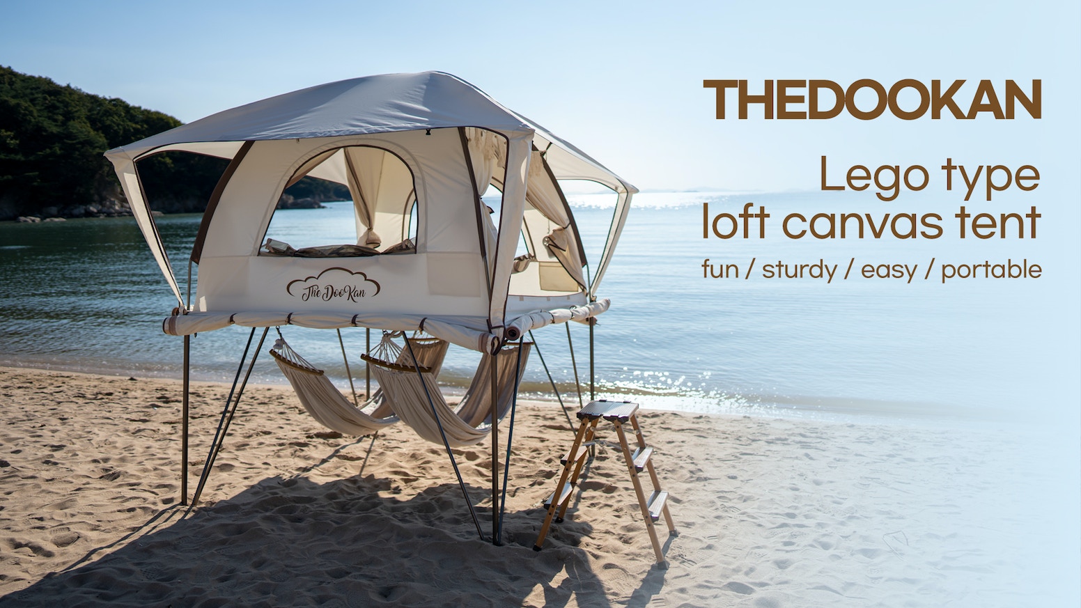 THEDOOKAN: A new modular loft tent for your dream trip