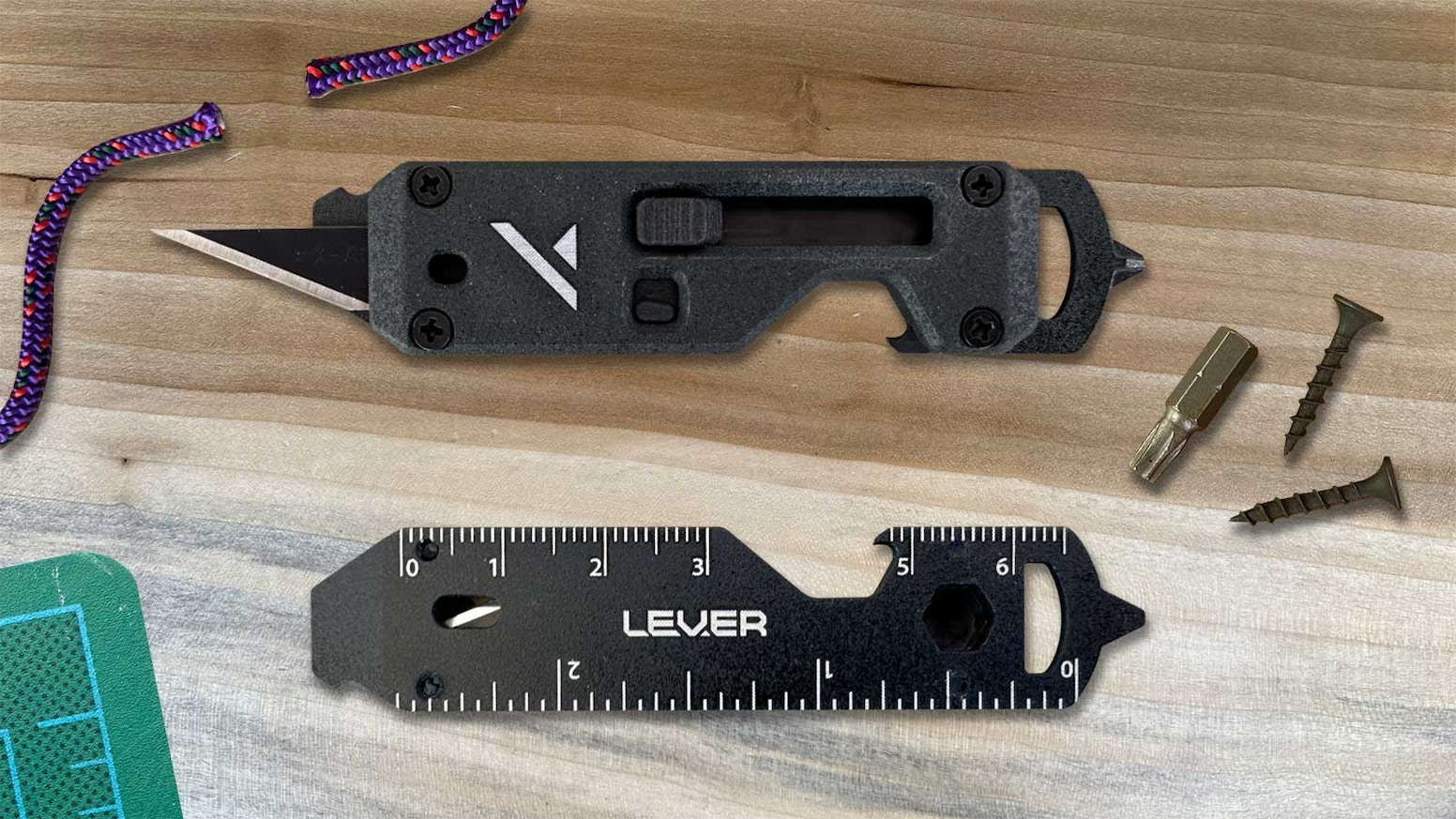 Lever Gear Edge XT | Retractable Blade Multitool For EDC